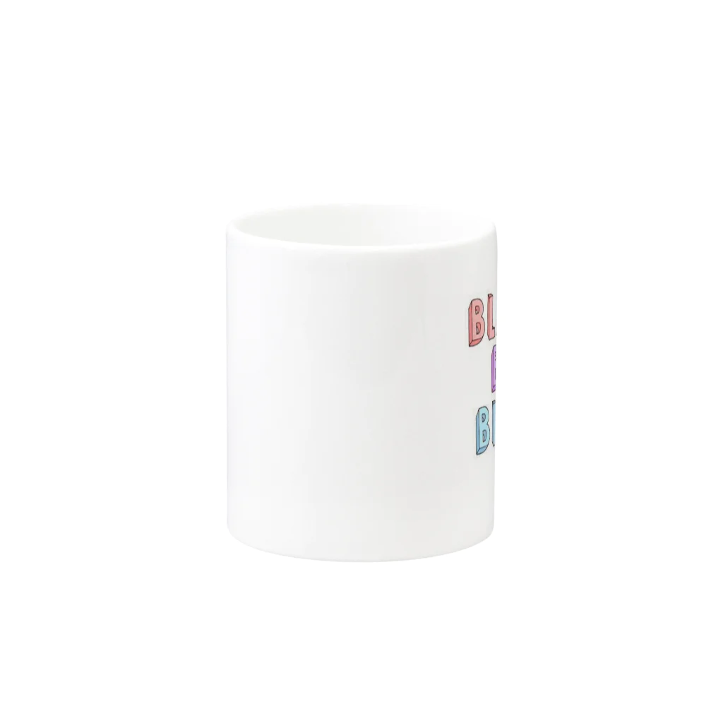 myaのblah blah blah Mug :other side of the handle