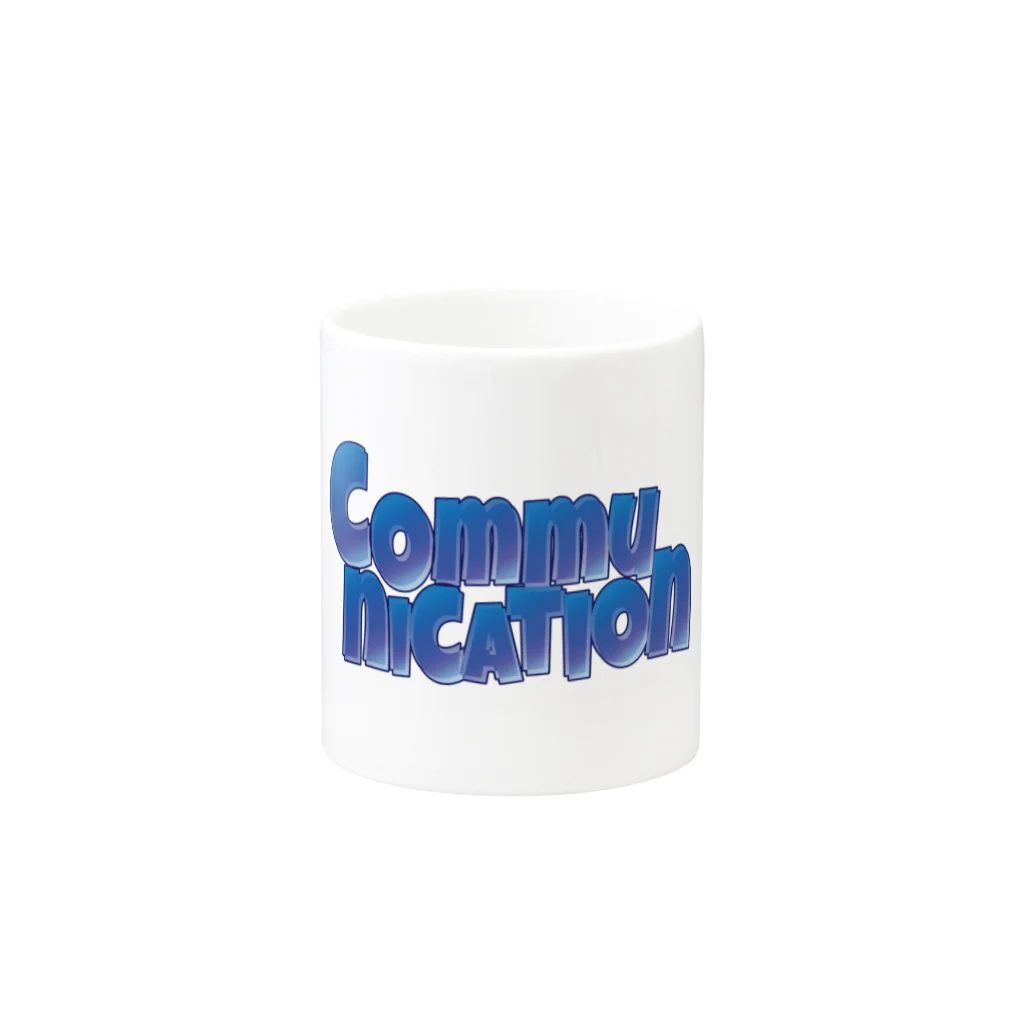 安全祈願のCommu Mug :other side of the handle