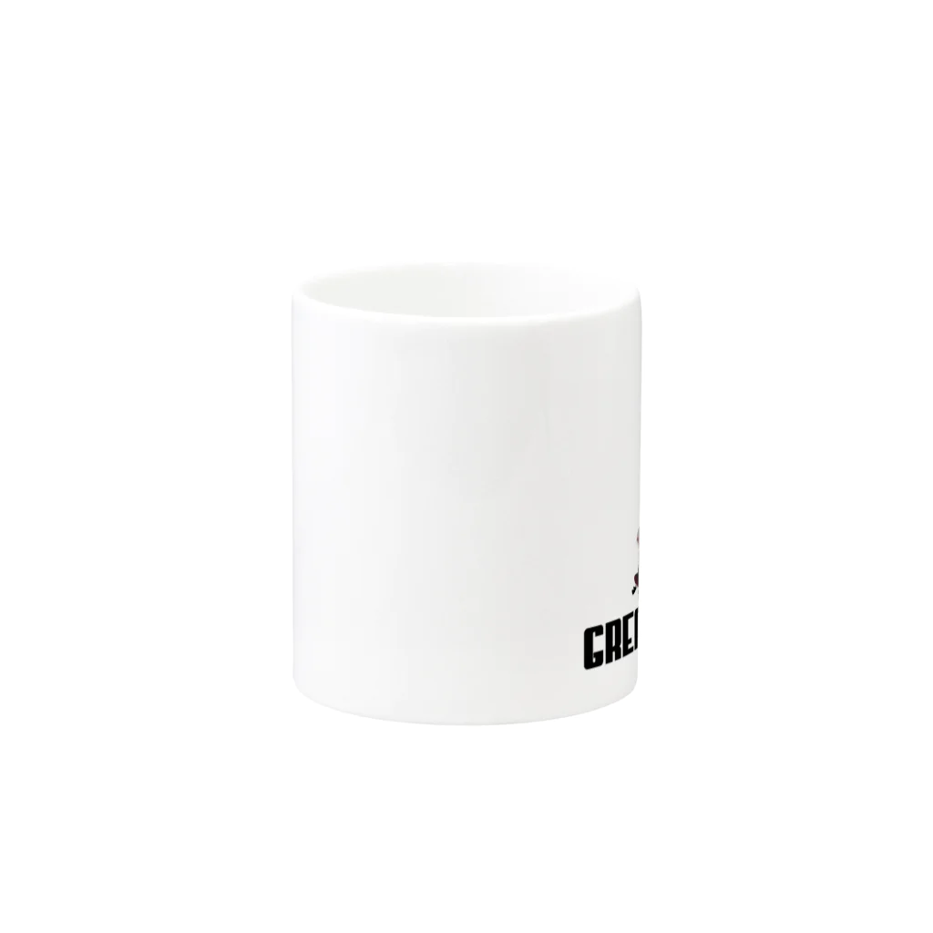 GREAT_CALLのラングール Mug :other side of the handle