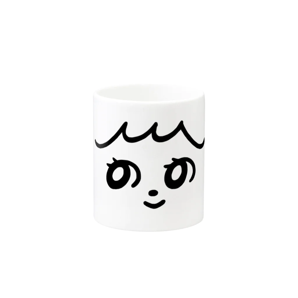 ののやさんのののちゃん Mug :other side of the handle