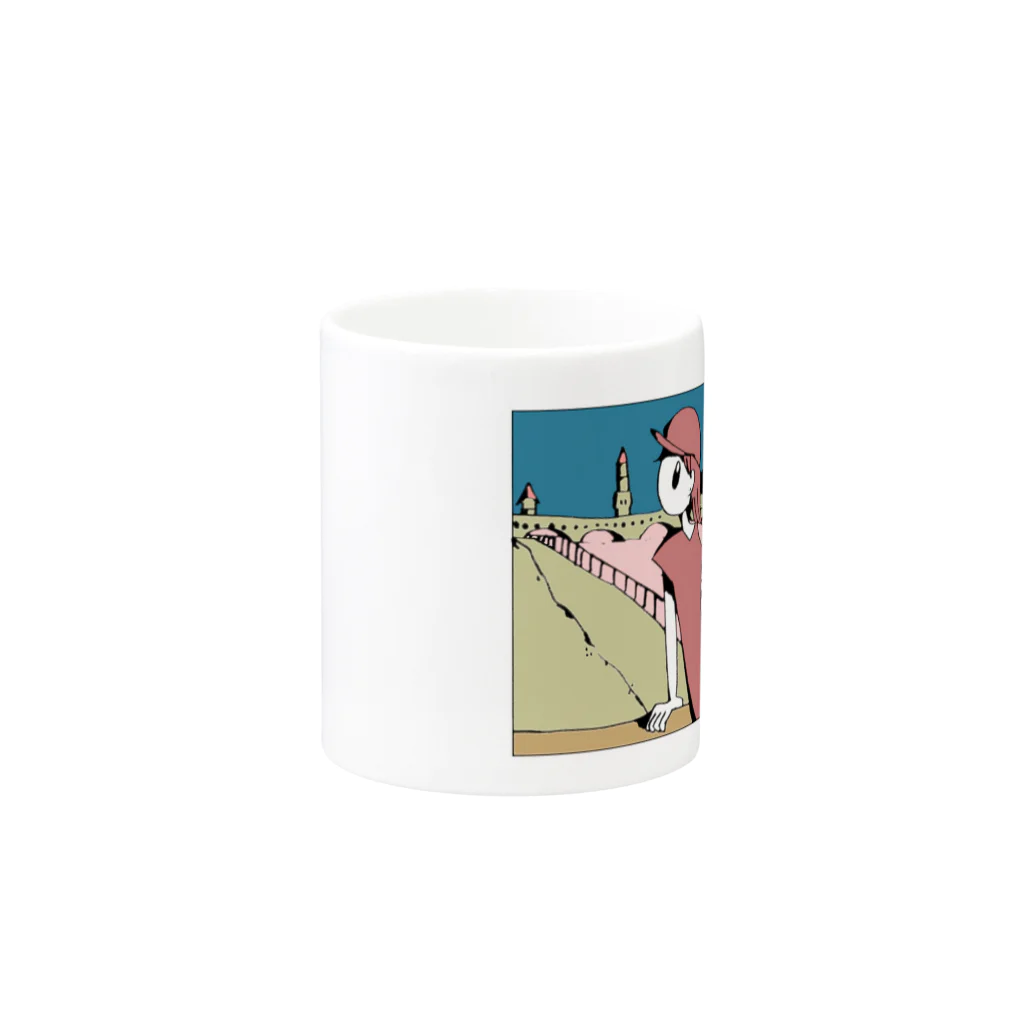 ◆ZUEの-Berlin- Mug :other side of the handle