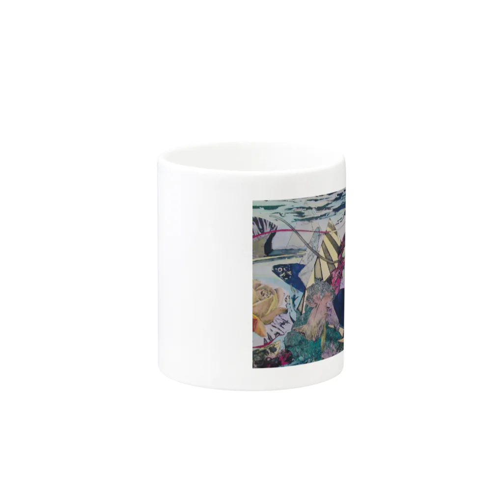 ここだけの銅版画SHOPのブルースが聴こえるー夜明けー Mug :other side of the handle