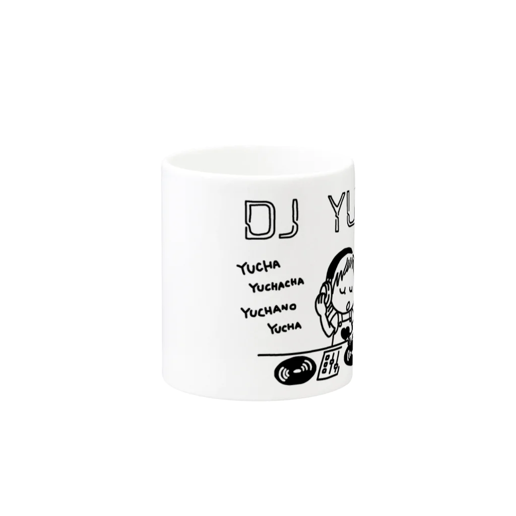 omisoppuのDJ YUCHA Mug :other side of the handle