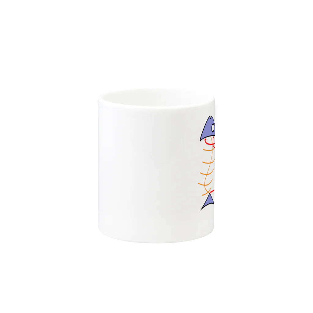 ペペロペロの魚プラモ Mug :other side of the handle