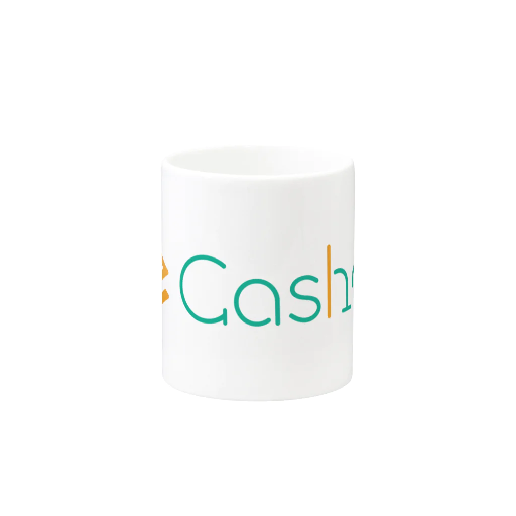 CashmoのCashmoノベルティグッズ マグカップの取っ手の反対面