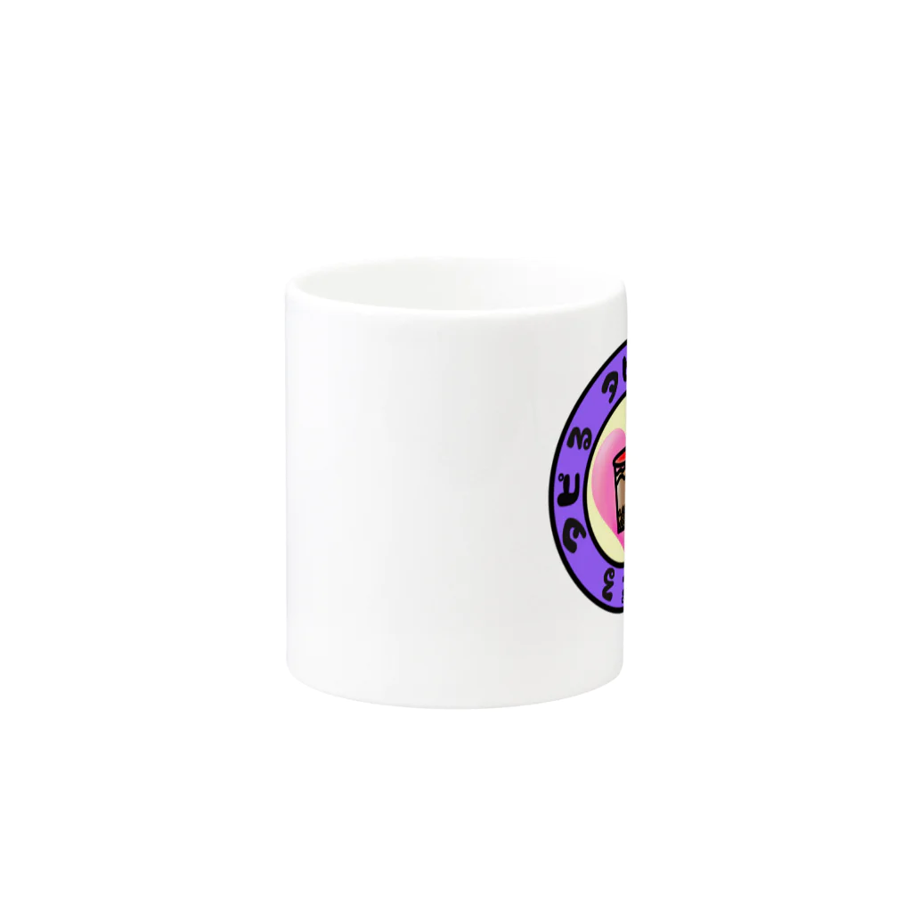 DELTAのタピる Mug :other side of the handle