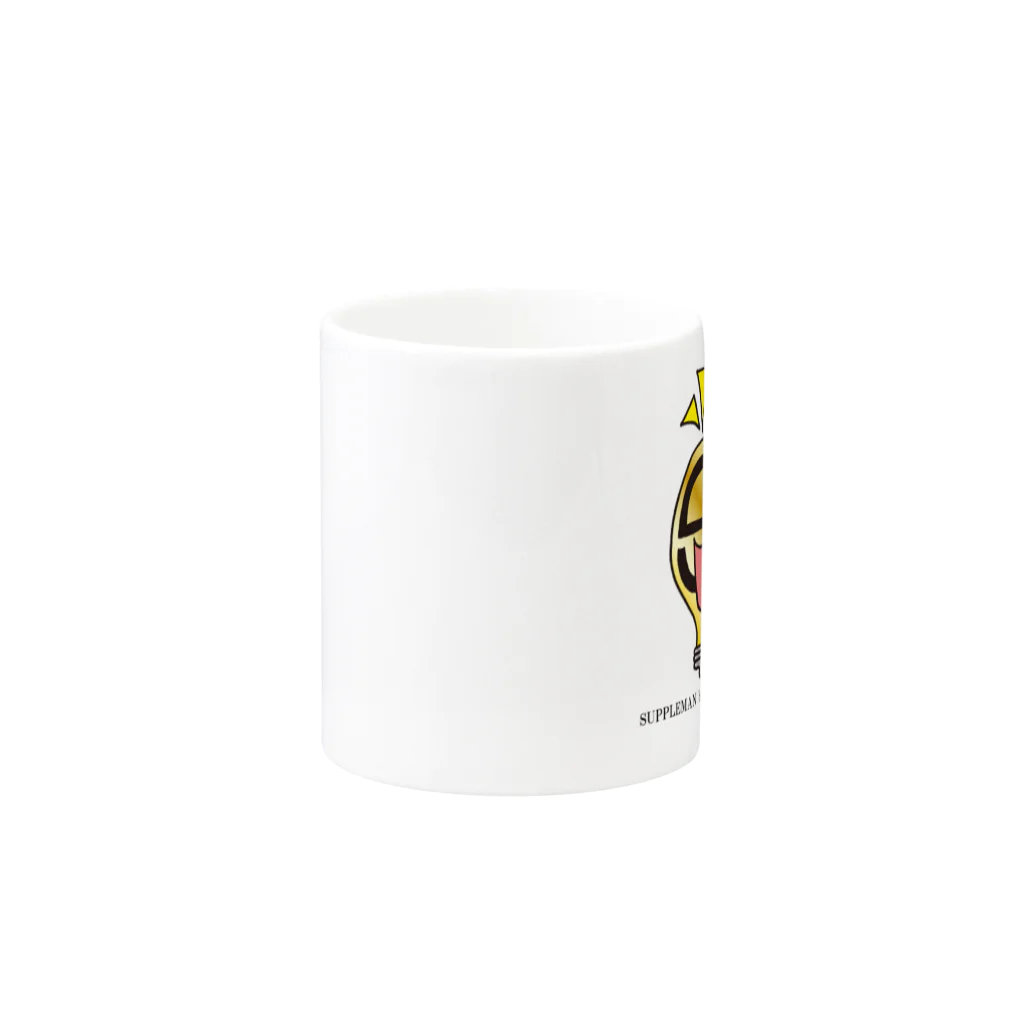 UNORDNUNGのSUPPLEMAN「ひらめいた」 Mug :other side of the handle