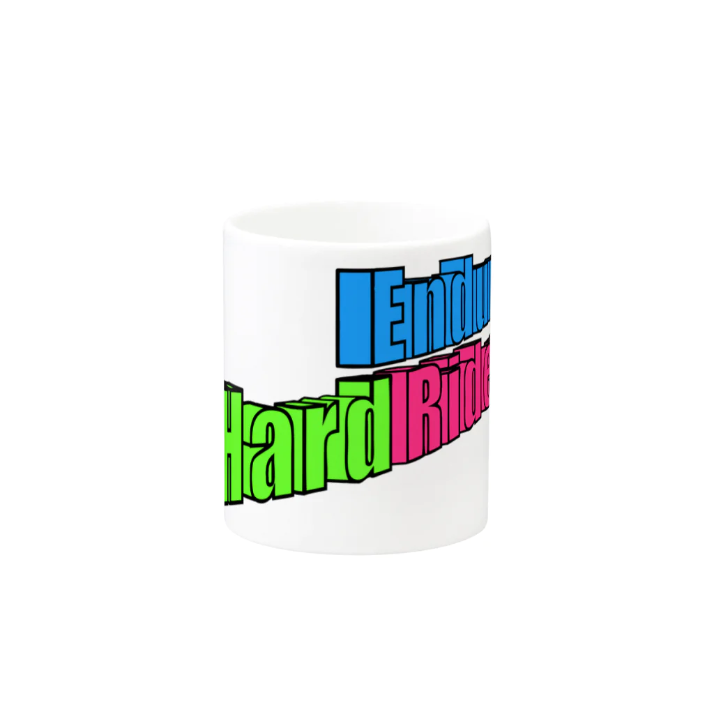 せろーのゴミ箱のHard Enduro Riders 3D Mug :other side of the handle