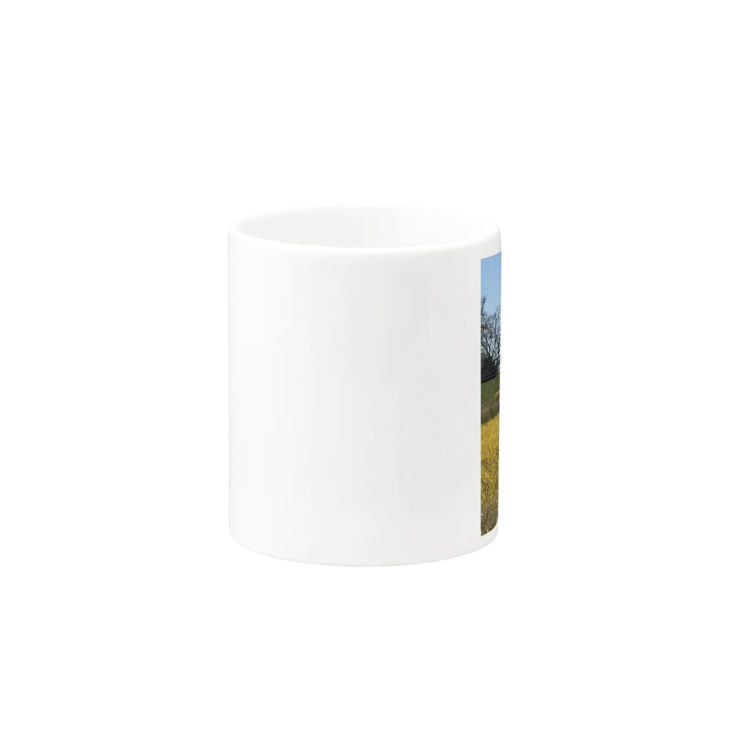 fujiatsuの稲刈り Mug :other side of the handle