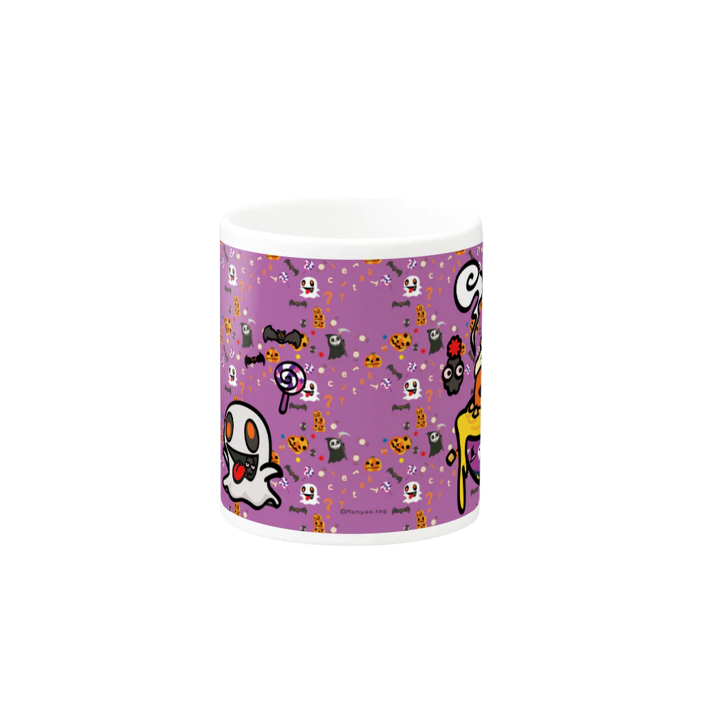 イラスト MONYAAT の【SZ】GAZIGAZI-HALLOWEEN・5 Mug :other side of the handle