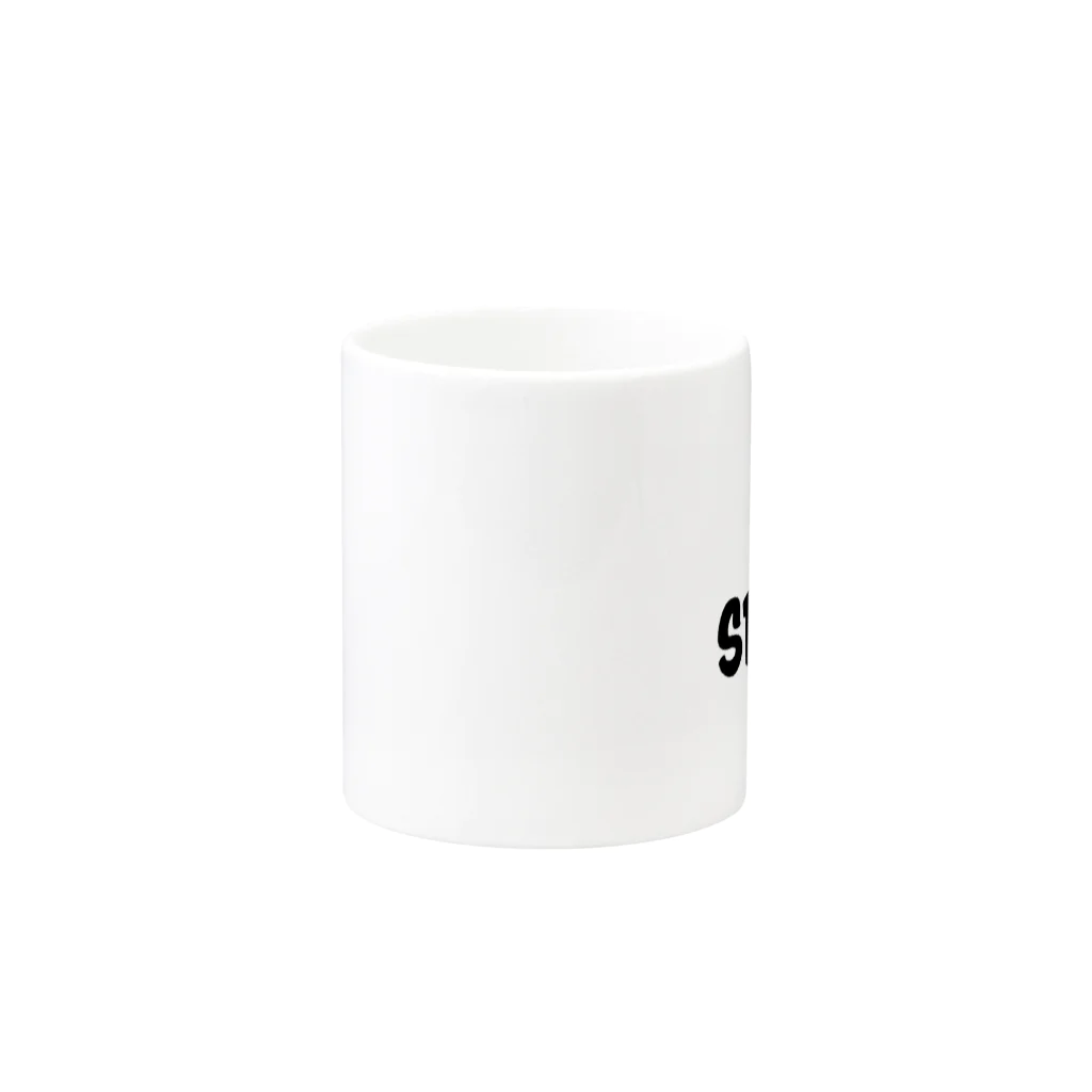 SPG.chの[公式]SPG.ch 黒文字 Mug :other side of the handle