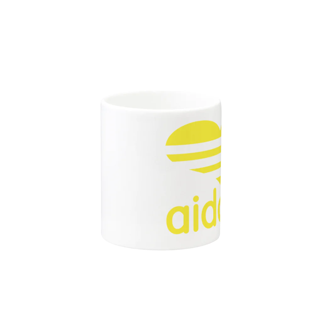 AAAstarsのaidayo-黄 Mug :other side of the handle