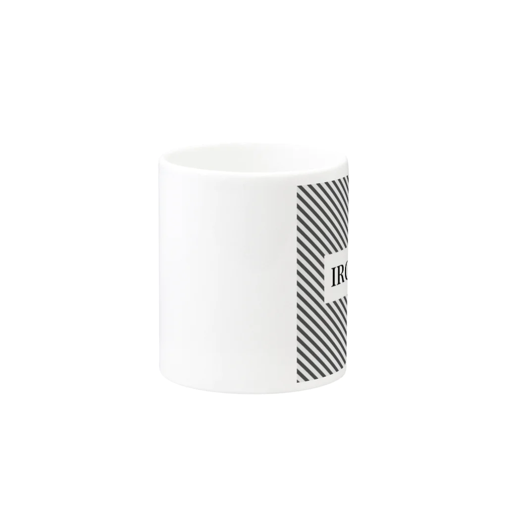 イルクロウズのbland logo Mug :other side of the handle