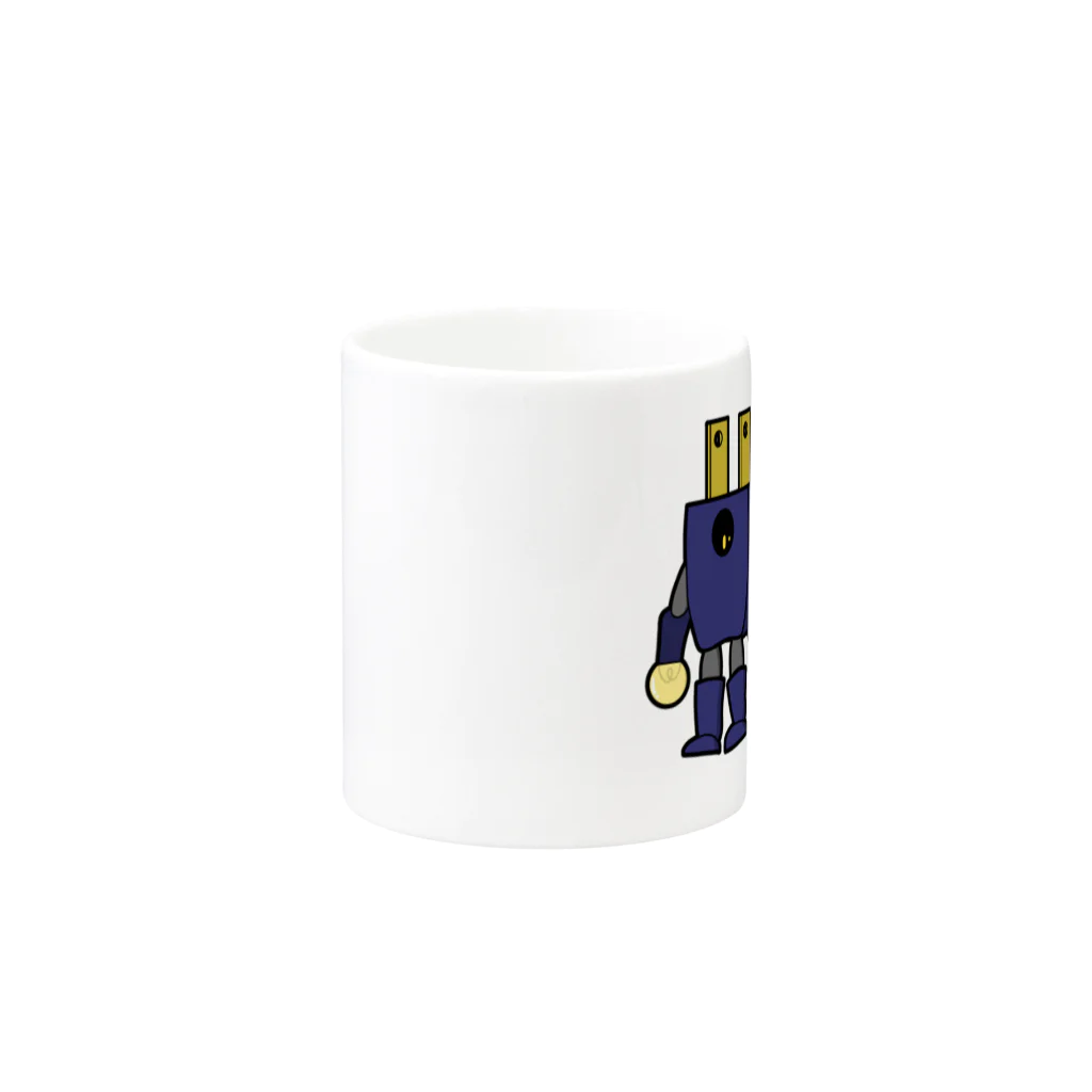 TARO WORKSのYou and me. 文字入り Mug :other side of the handle