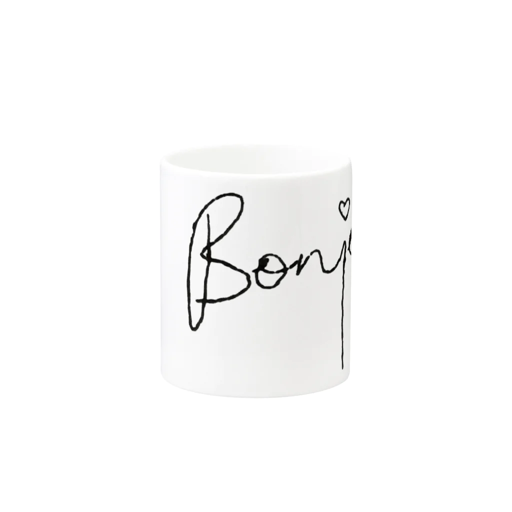 ChelmiiのBonjour♡ Mug :other side of the handle