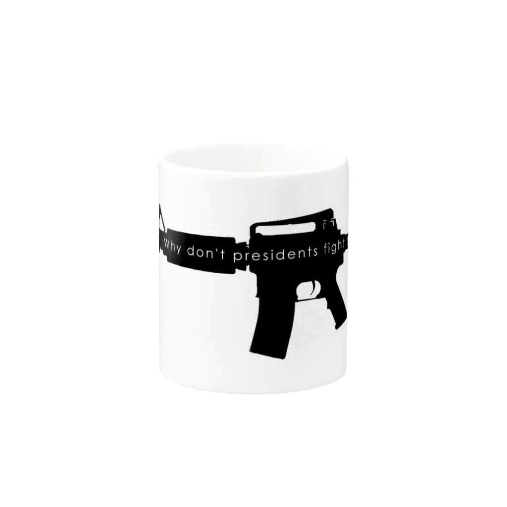 A.A.A.A worksのWar? Mug :other side of the handle