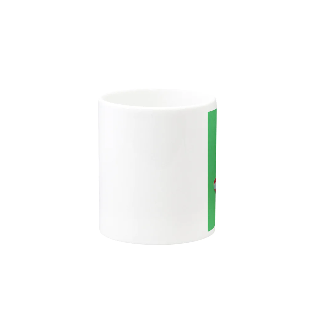 Weのロメオ（グリーン) Mug :other side of the handle