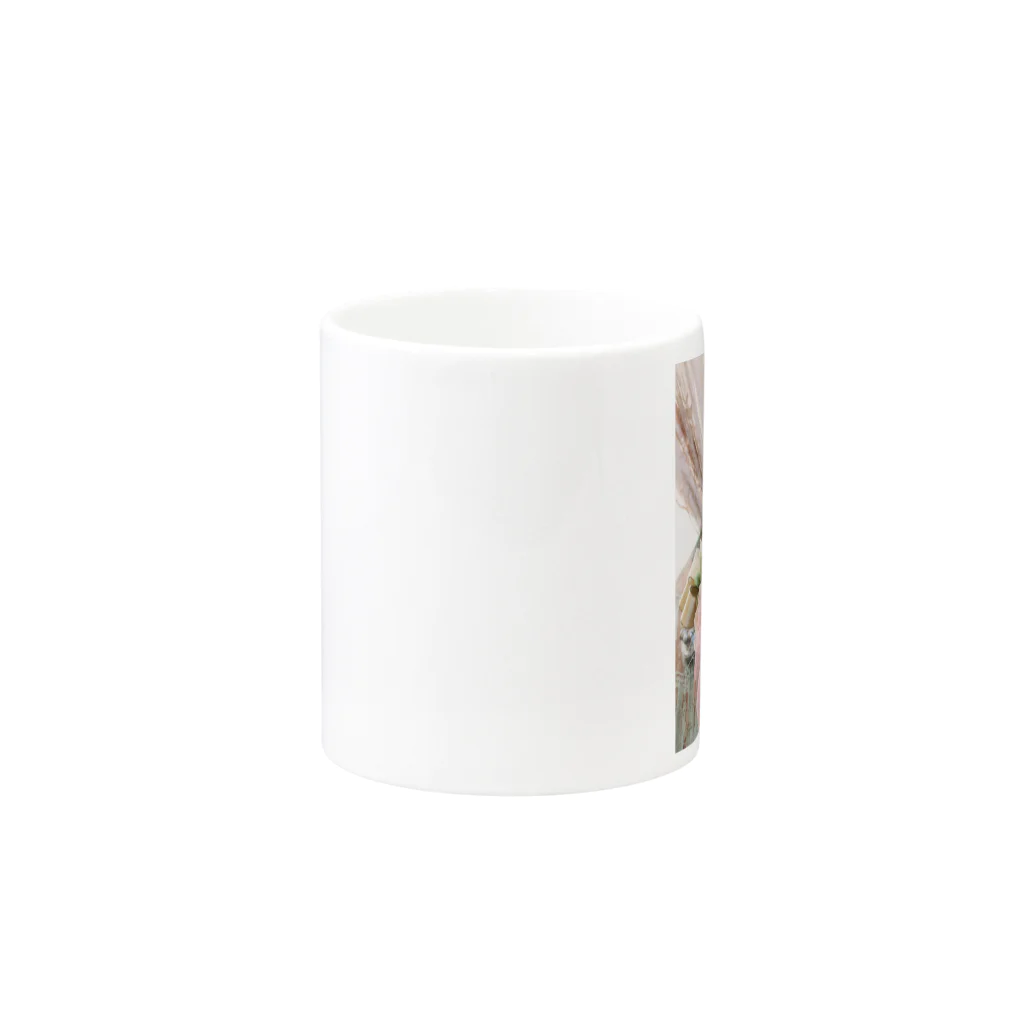 Spiritual_LeeのRomantic flower  Mug :other side of the handle