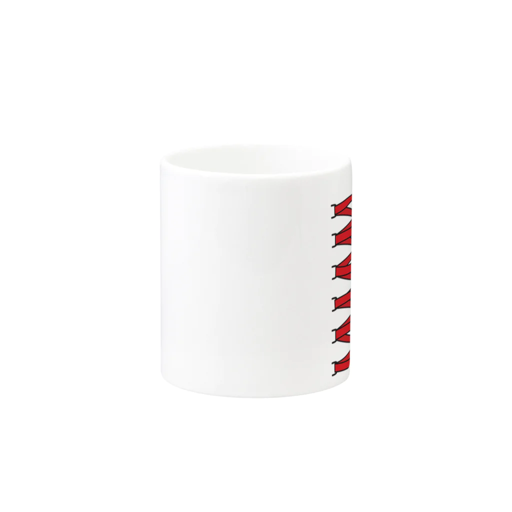 CUBIC ITEMのKinda cuteでアピール Mug :other side of the handle