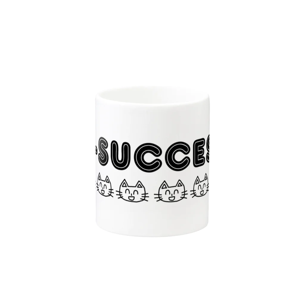 フセサクのF-SUCCESS Mug :other side of the handle