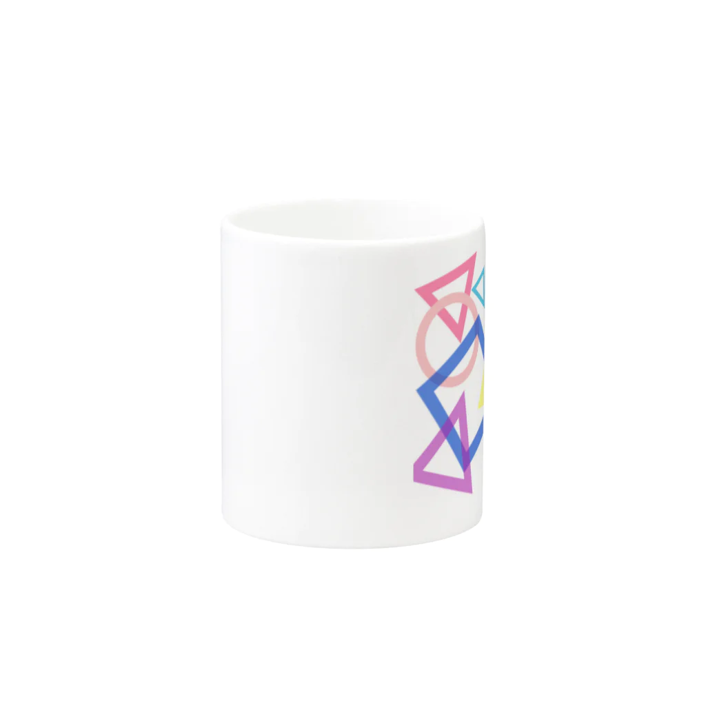 momoccoのmixmix Mug :other side of the handle