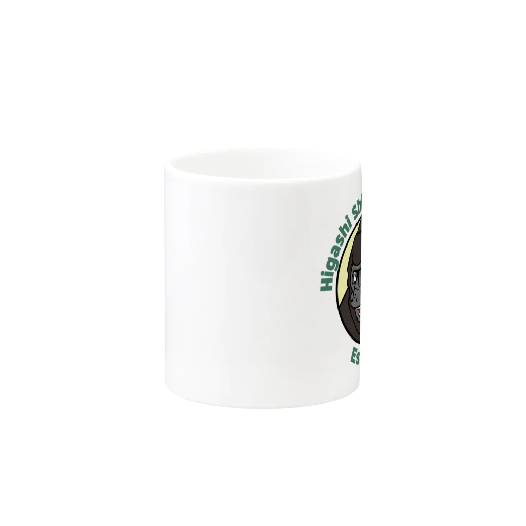 hsofficeの東静岡事務所のゴリラくん Mug :other side of the handle