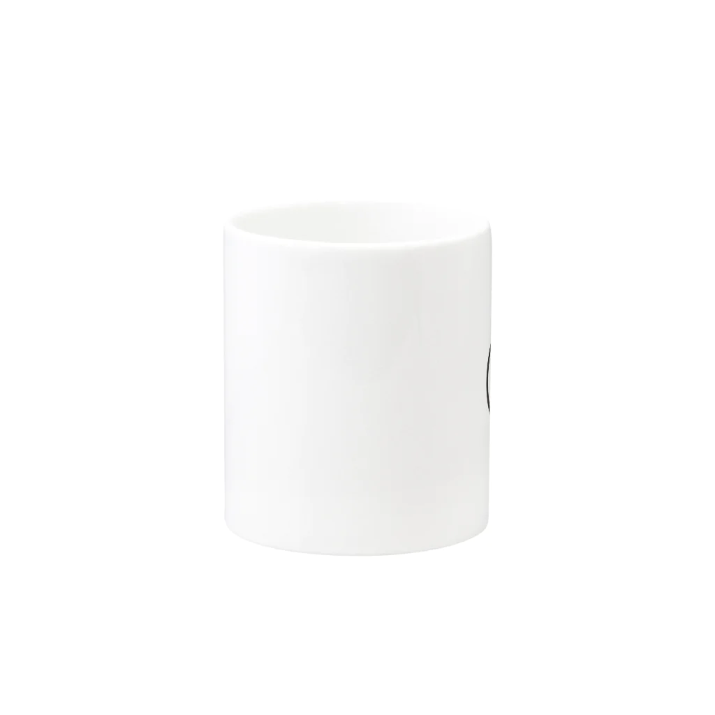 WAGASHI ENSA APPAREL SHOPのENSA logo standard Mug :other side of the handle