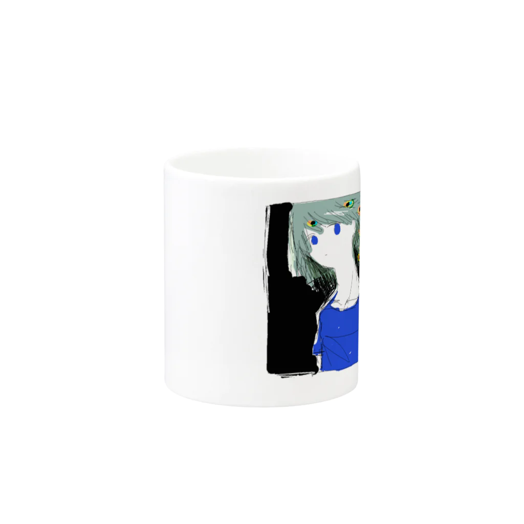 絆創膏のtorini Mug :other side of the handle