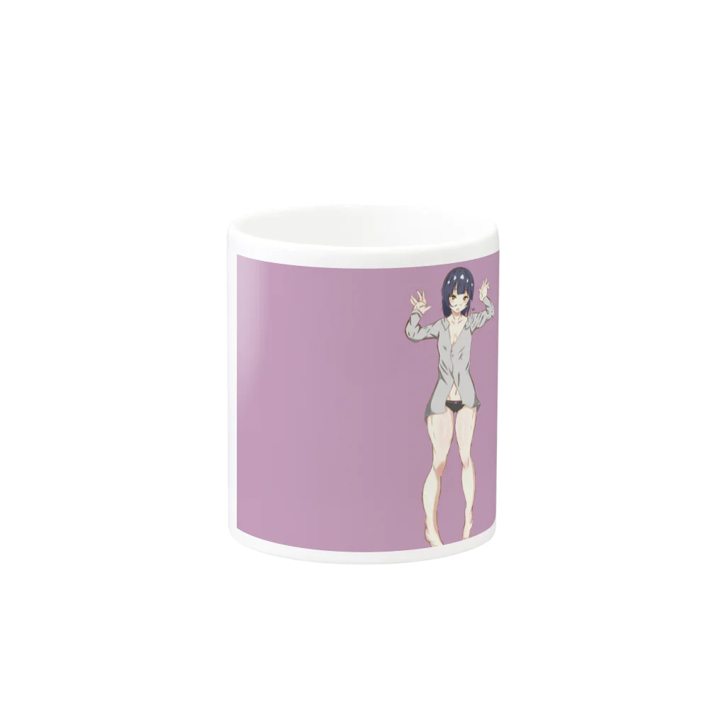 太子と妹子の寝起き少女 Mug :other side of the handle