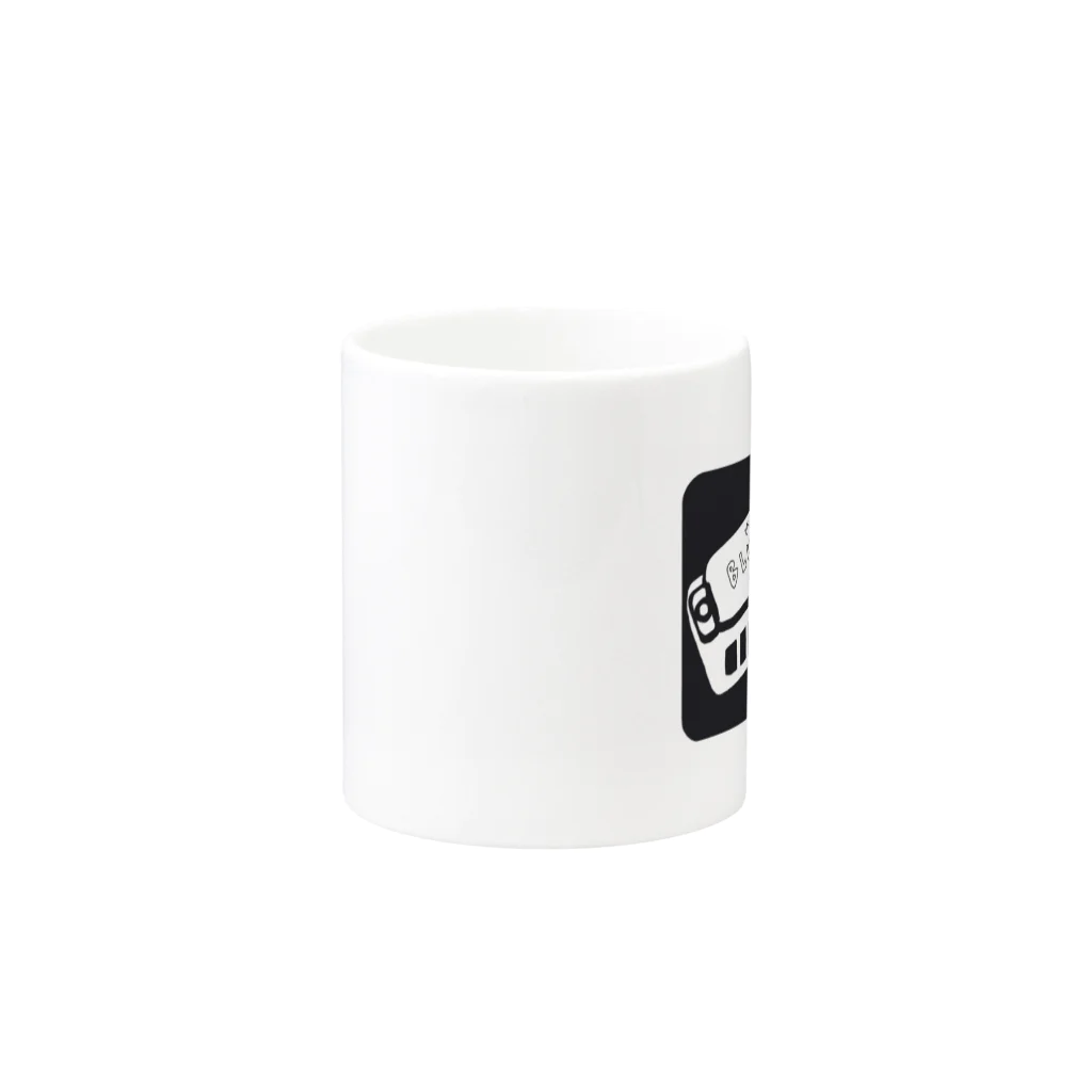 mugsのブルース・ハープ Mug :other side of the handle