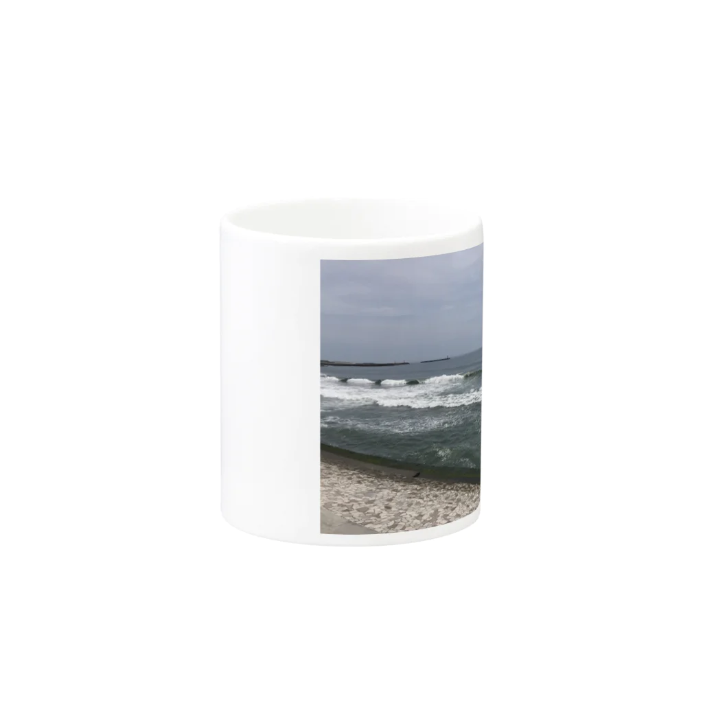 hachimitsu0502のSEA Mug :other side of the handle