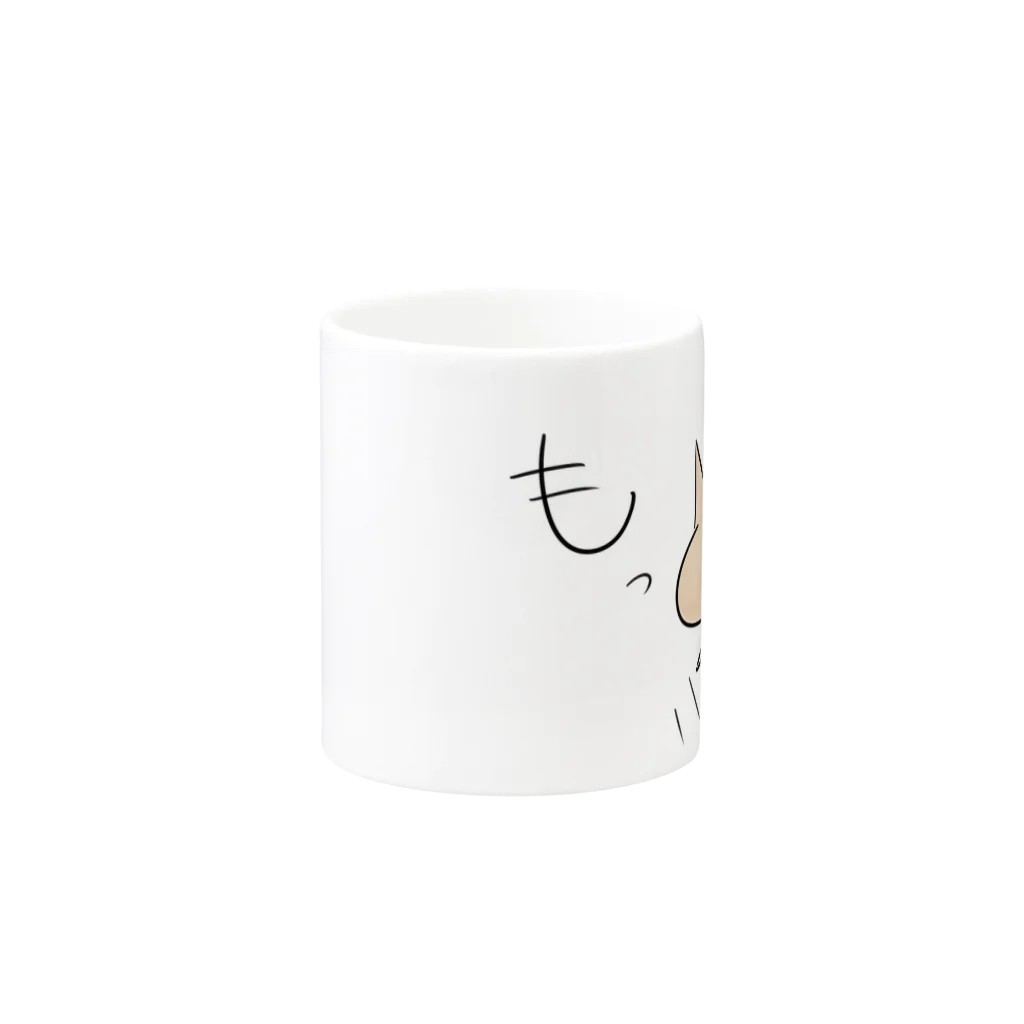 こくもつこやのとびだすこくもつねこ Mug :other side of the handle