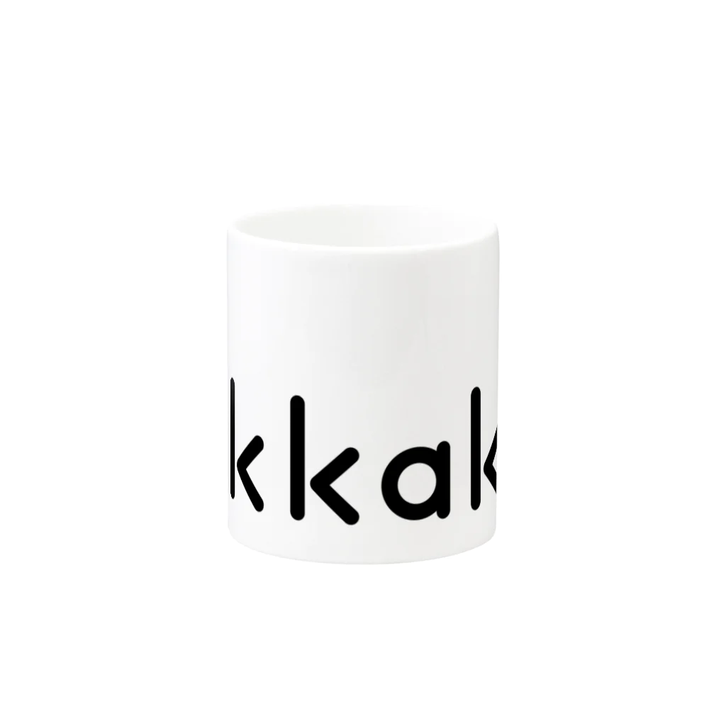 kikkake. goodsのme Mug :other side of the handle