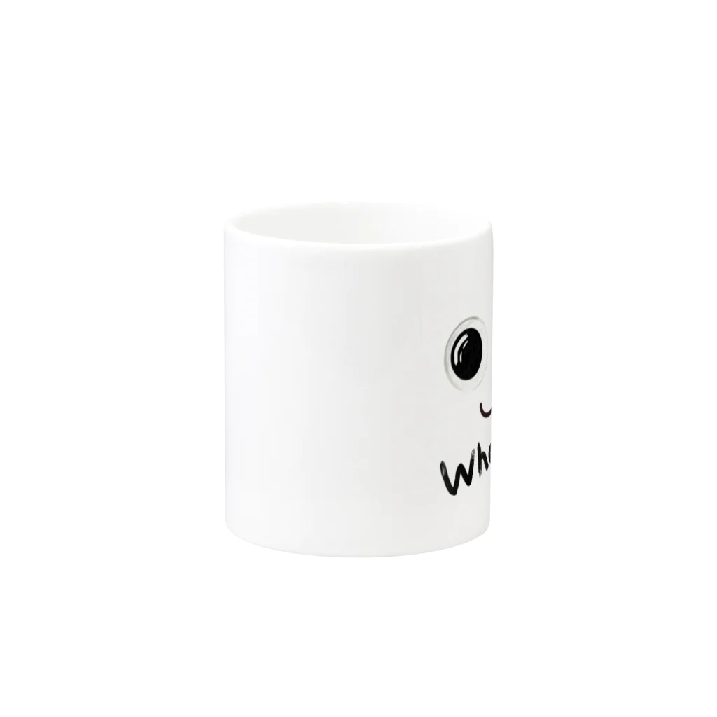 merongのWho am I ? (わたしはだれ？) Mug :other side of the handle