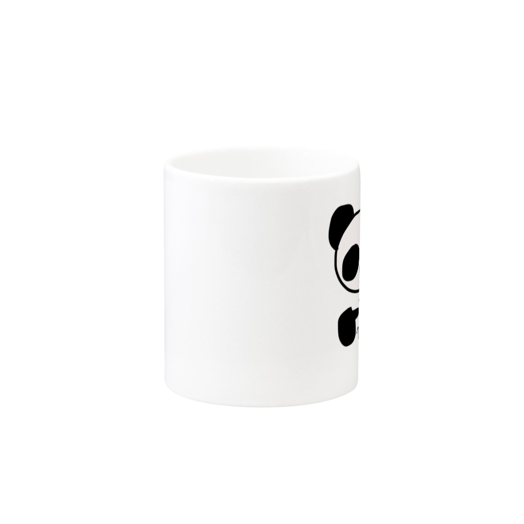 248-nijiya-の手話で「手話」を表現するパンダ Mug :other side of the handle