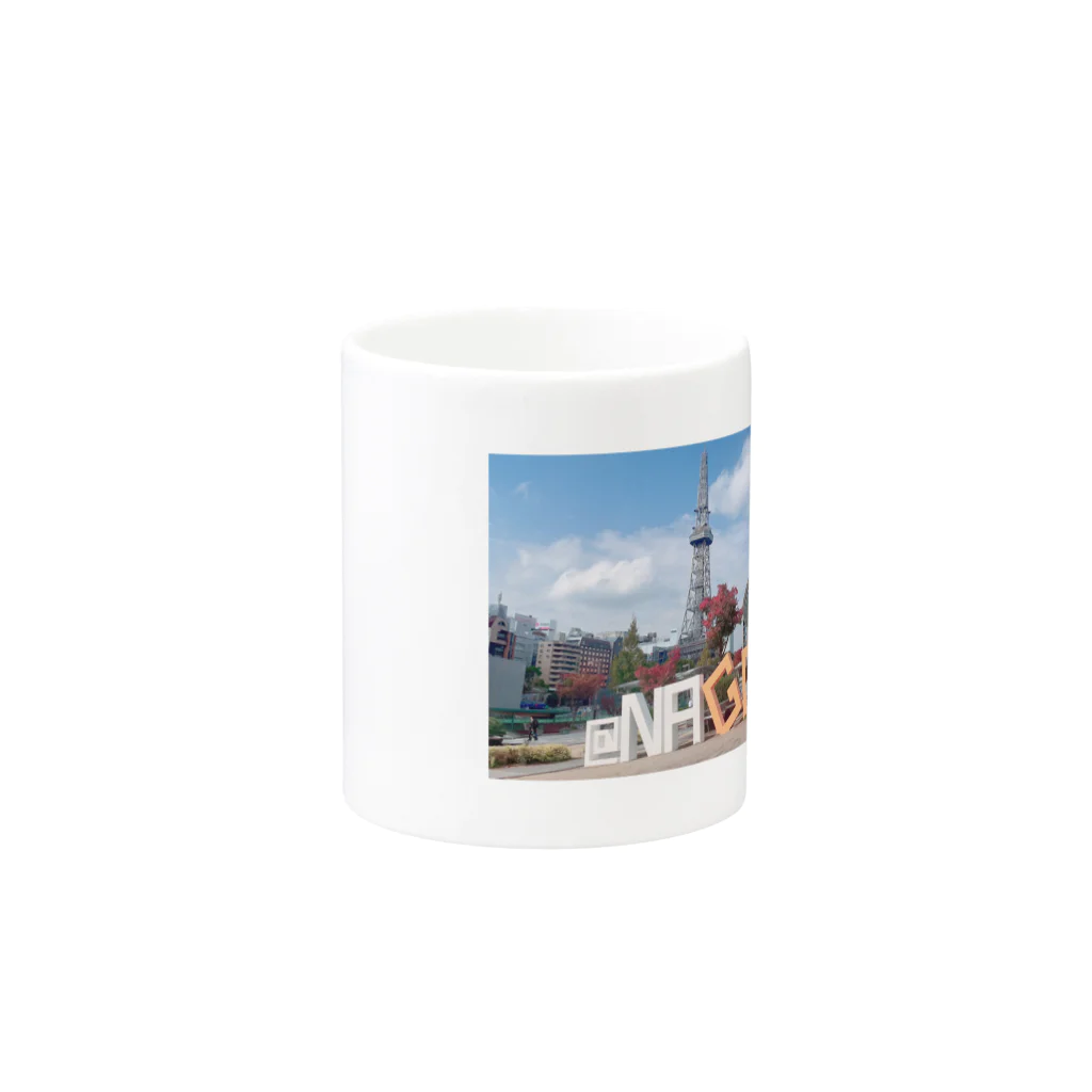 Chiharu＼(^_^)／🎵🎶のILOVENAGOYA Mug :other side of the handle