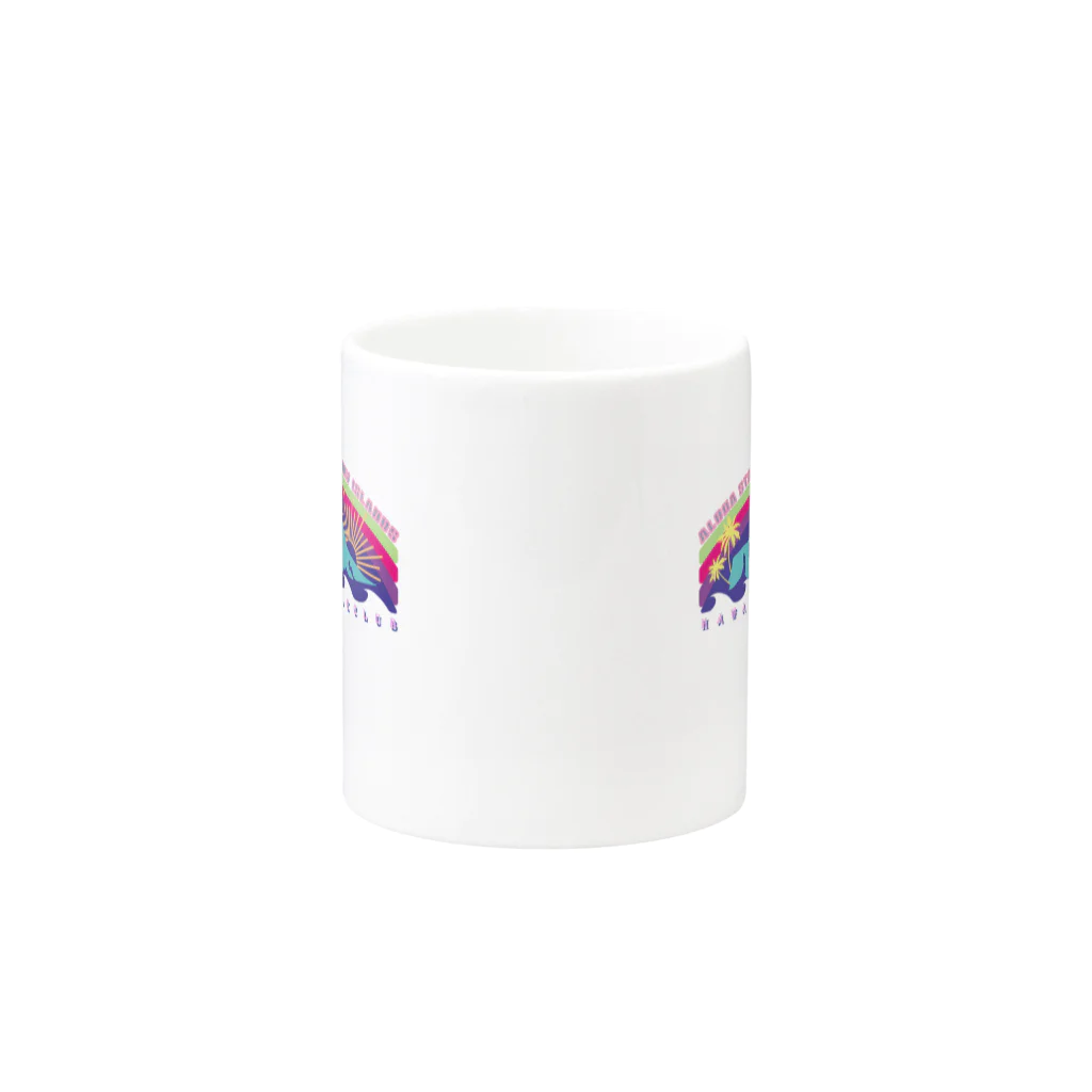 ハワイスタイルクラブのHawaiian monument Mug :other side of the handle