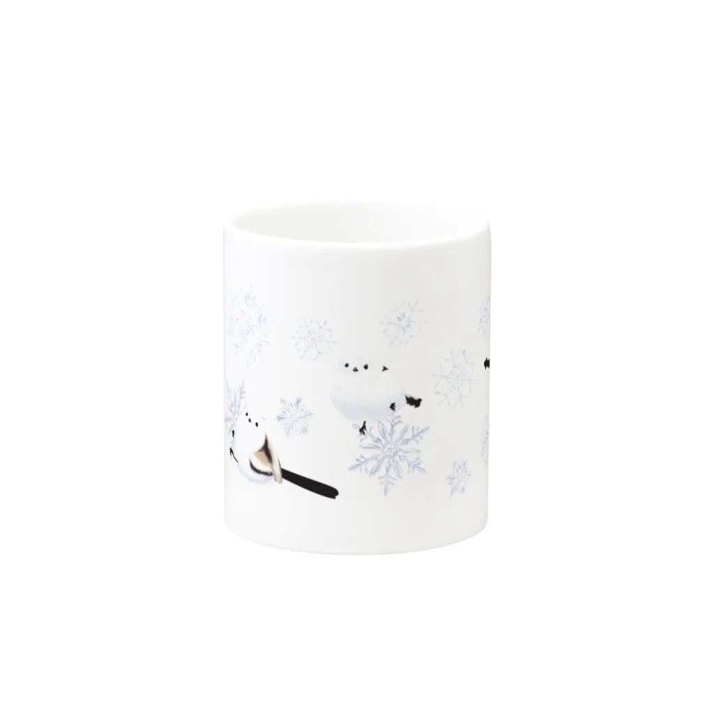 楓工房 ＊suzuri店＊の雪の妖精 Mug :other side of the handle