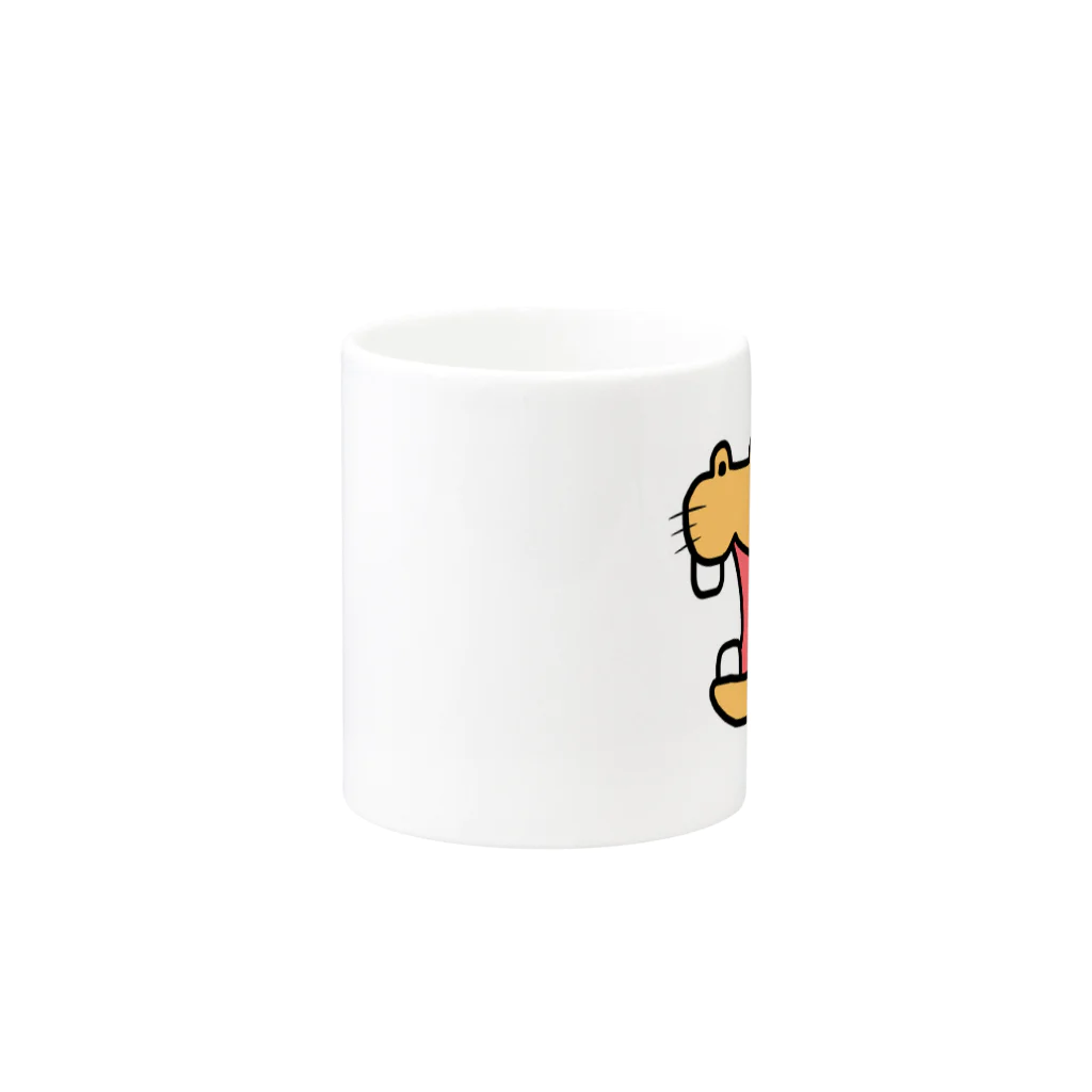 Nのきいろいかば Mug :other side of the handle