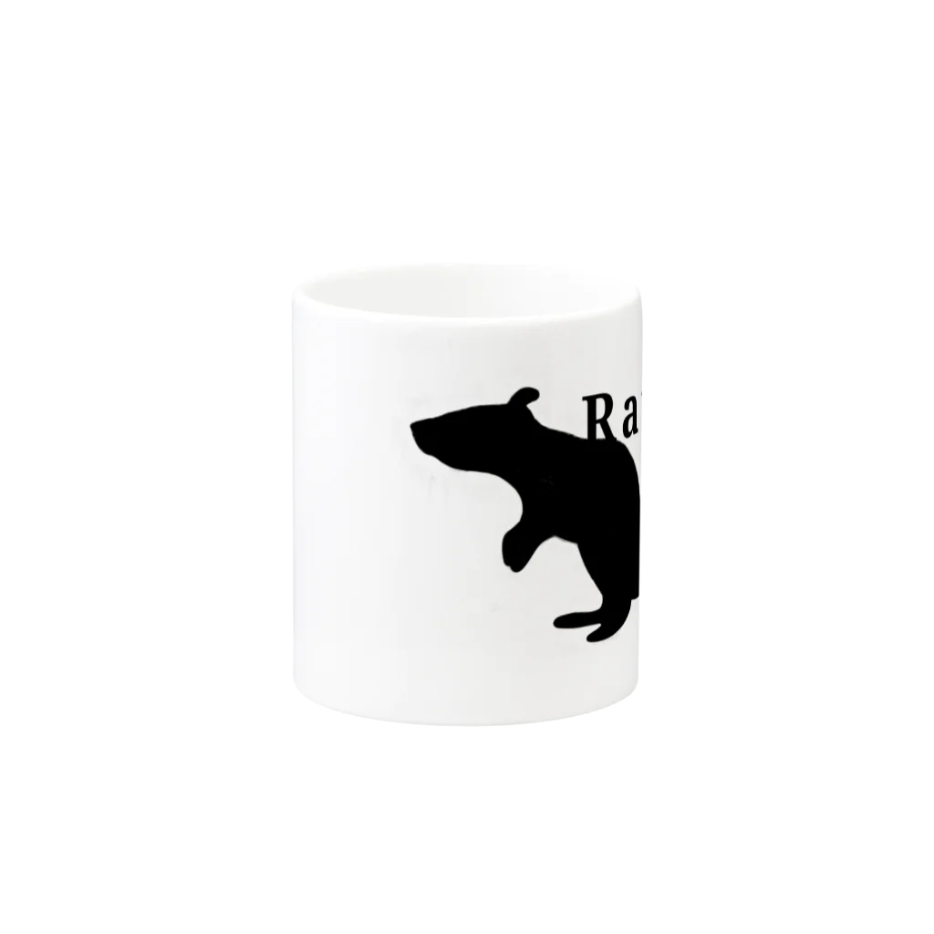 rat eyeのRat Mug :other side of the handle