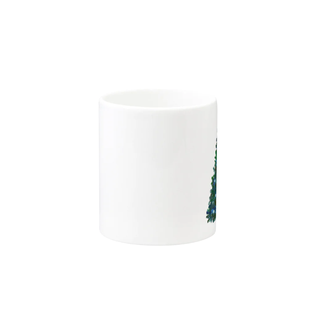 わたべ　めぐみのChristmas Tree Mug :other side of the handle