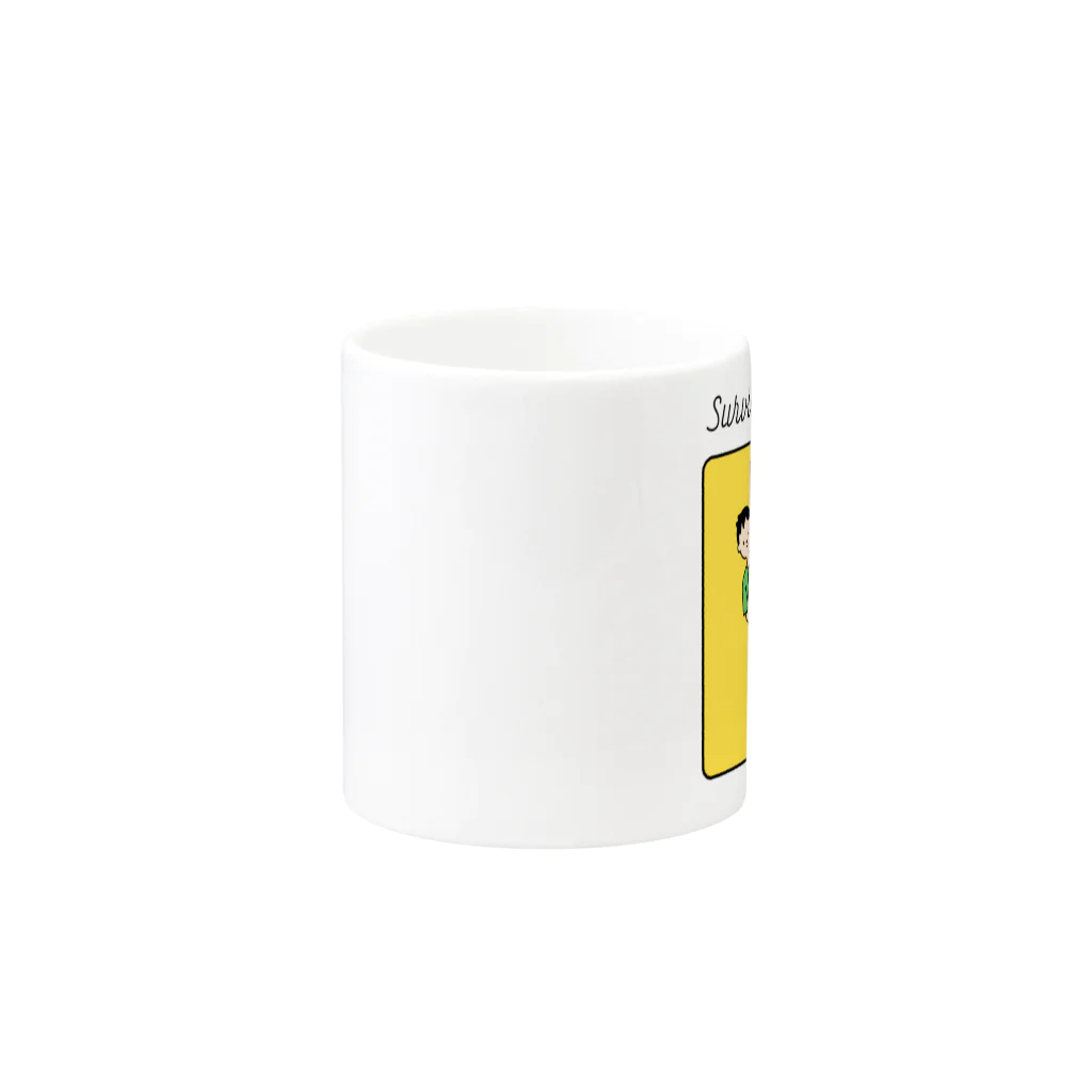 東堂 優 /Yu TODOの生存戦略中のあなたのためのステッカー Mug :other side of the handle