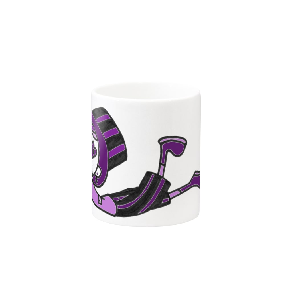 OMENYAのサーカス5 Mug :other side of the handle