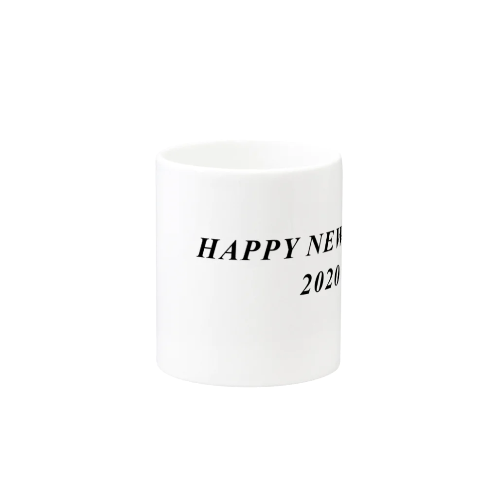 hikikomoriのHAPPY NEW YEAR 2020 Mug :other side of the handle