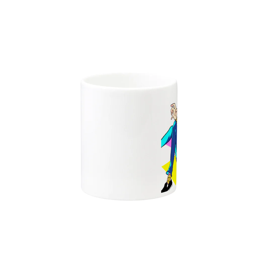 apuapuの赤毛のboyくん Mug :other side of the handle