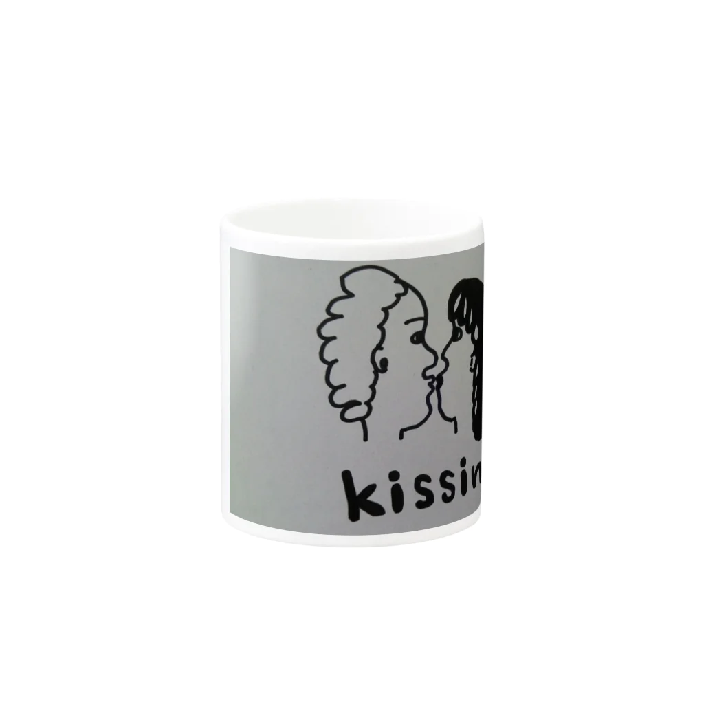 koseihaのkissing Mug :other side of the handle