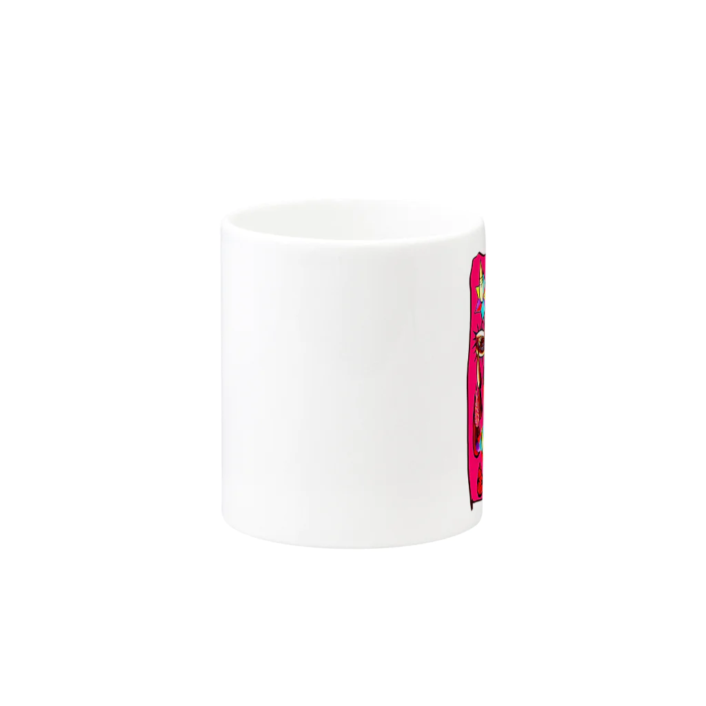 OMENYAのノーズ・コンプレックス Mug :other side of the handle