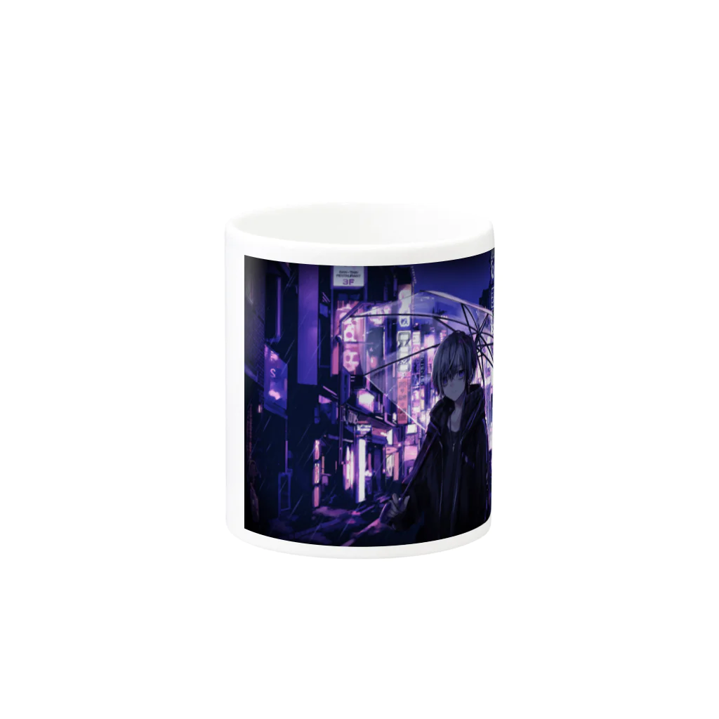 ♱黒野京♱の叶君マグ Mug :other side of the handle