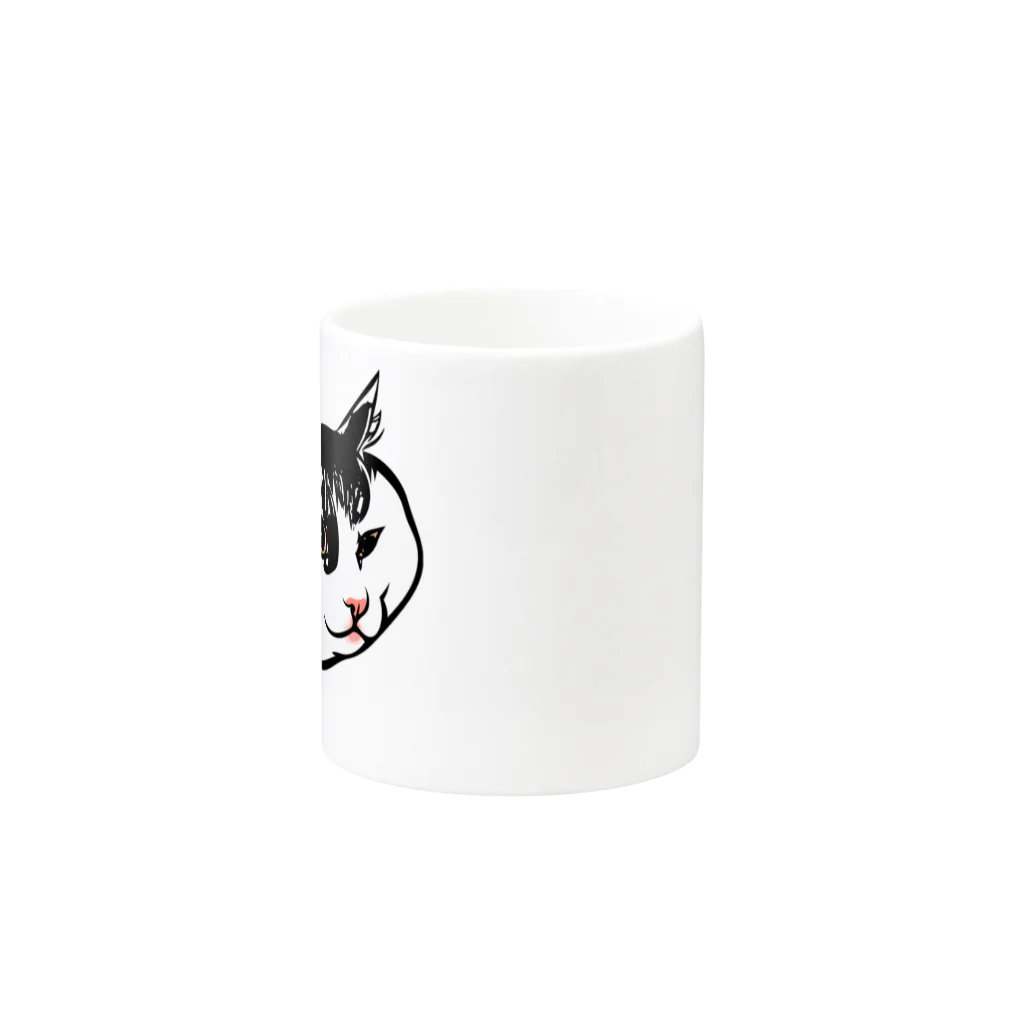 ヒカリタケウチのちーさん1 Mug :other side of the handle