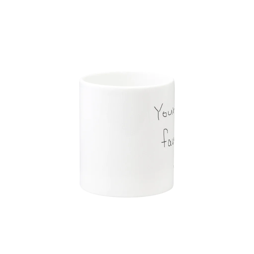 Yuu。のあなたの好きな歌 Mug :other side of the handle